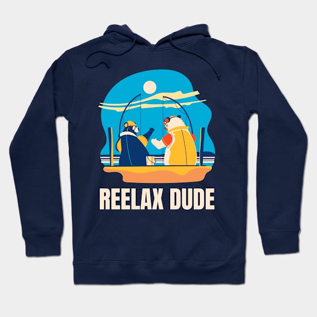 Funny Fishing Pun Hoodie by sqwear